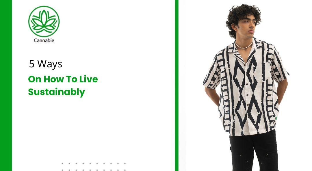 ways to go sustainable living