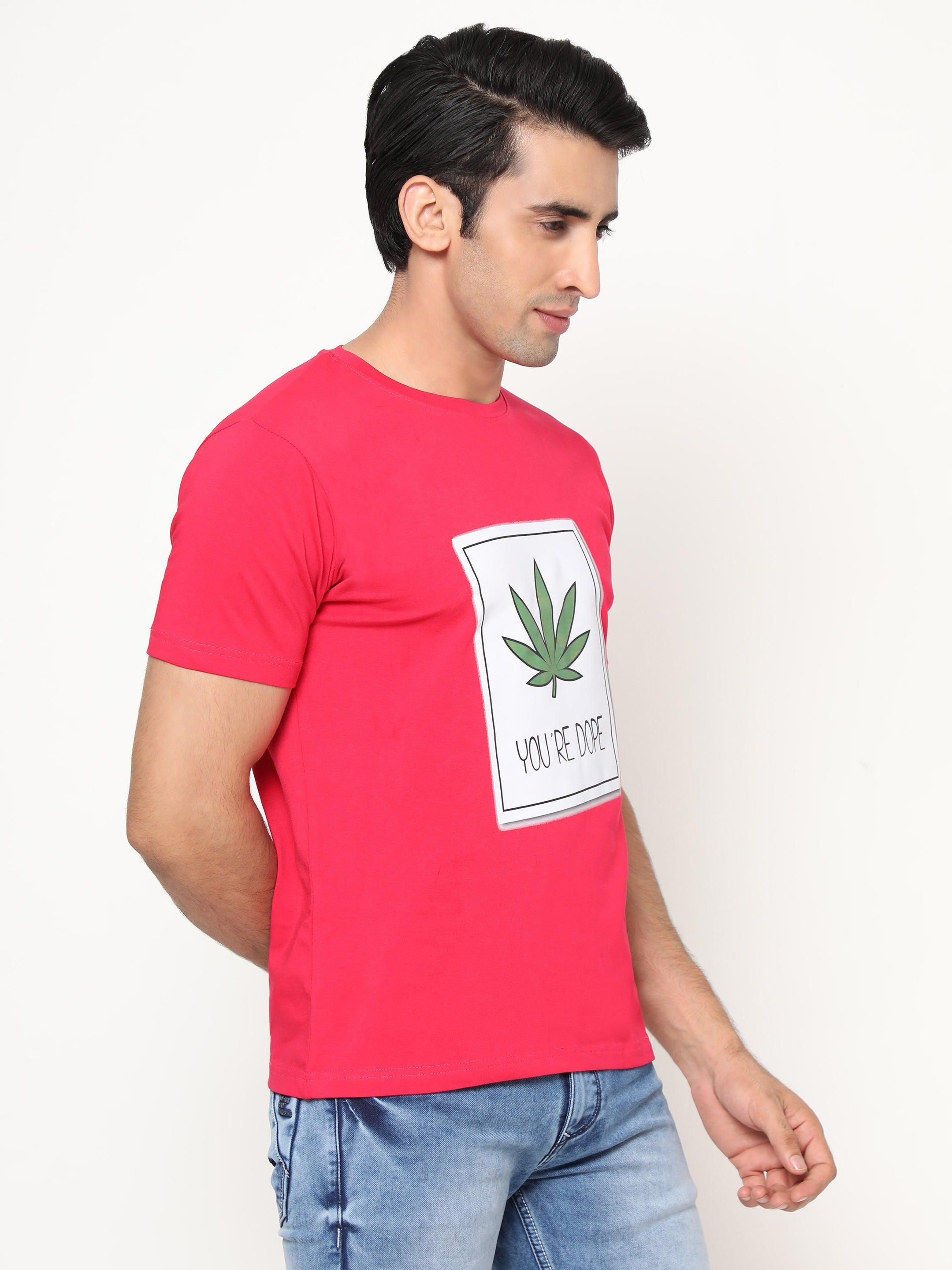Hemp-TSHIRT-PRINT-YOU ARE DOPE - Cannabie