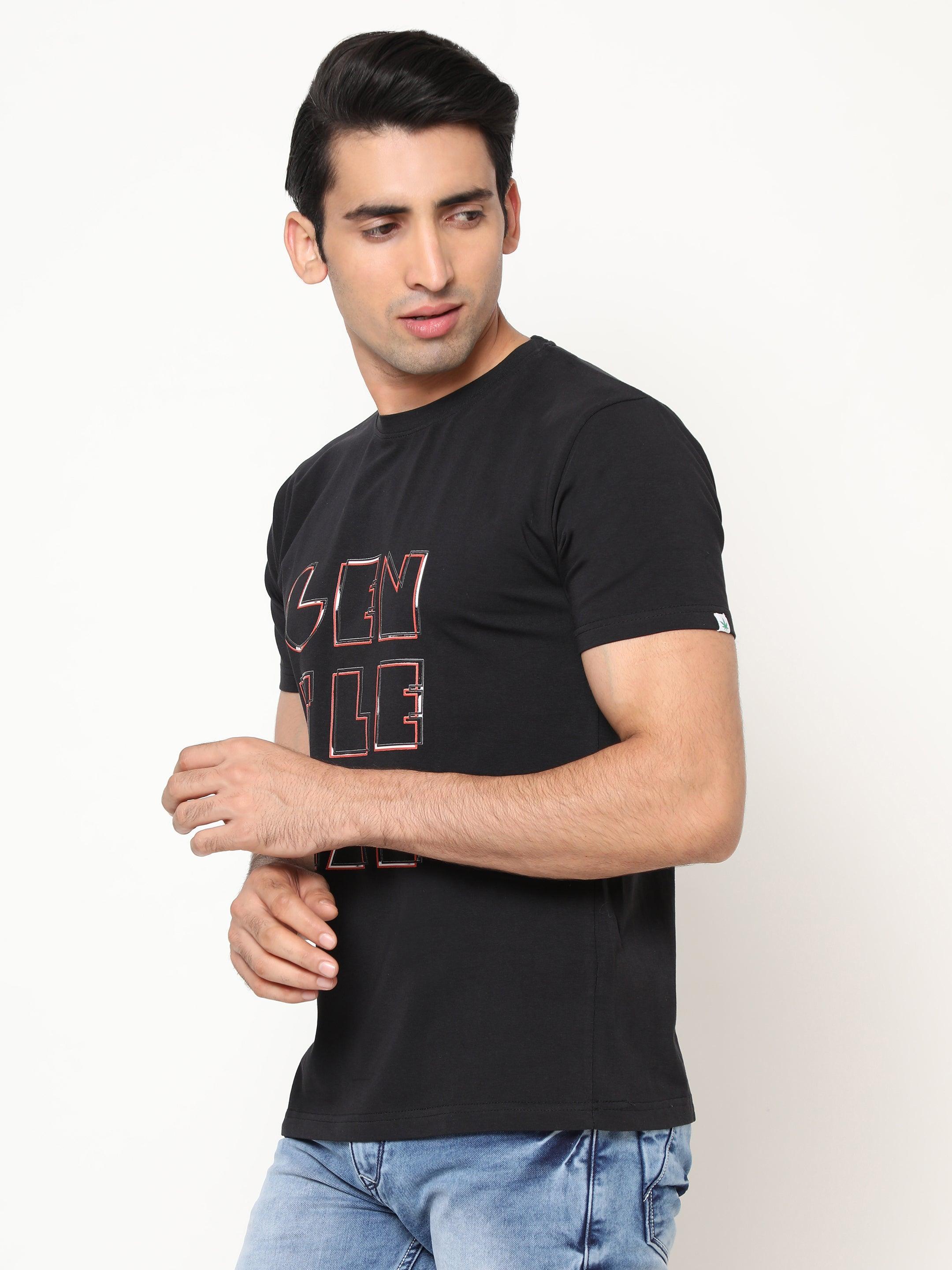 Hemp-TSHIRT-PRINT-GENTLEMAN - Cannabie