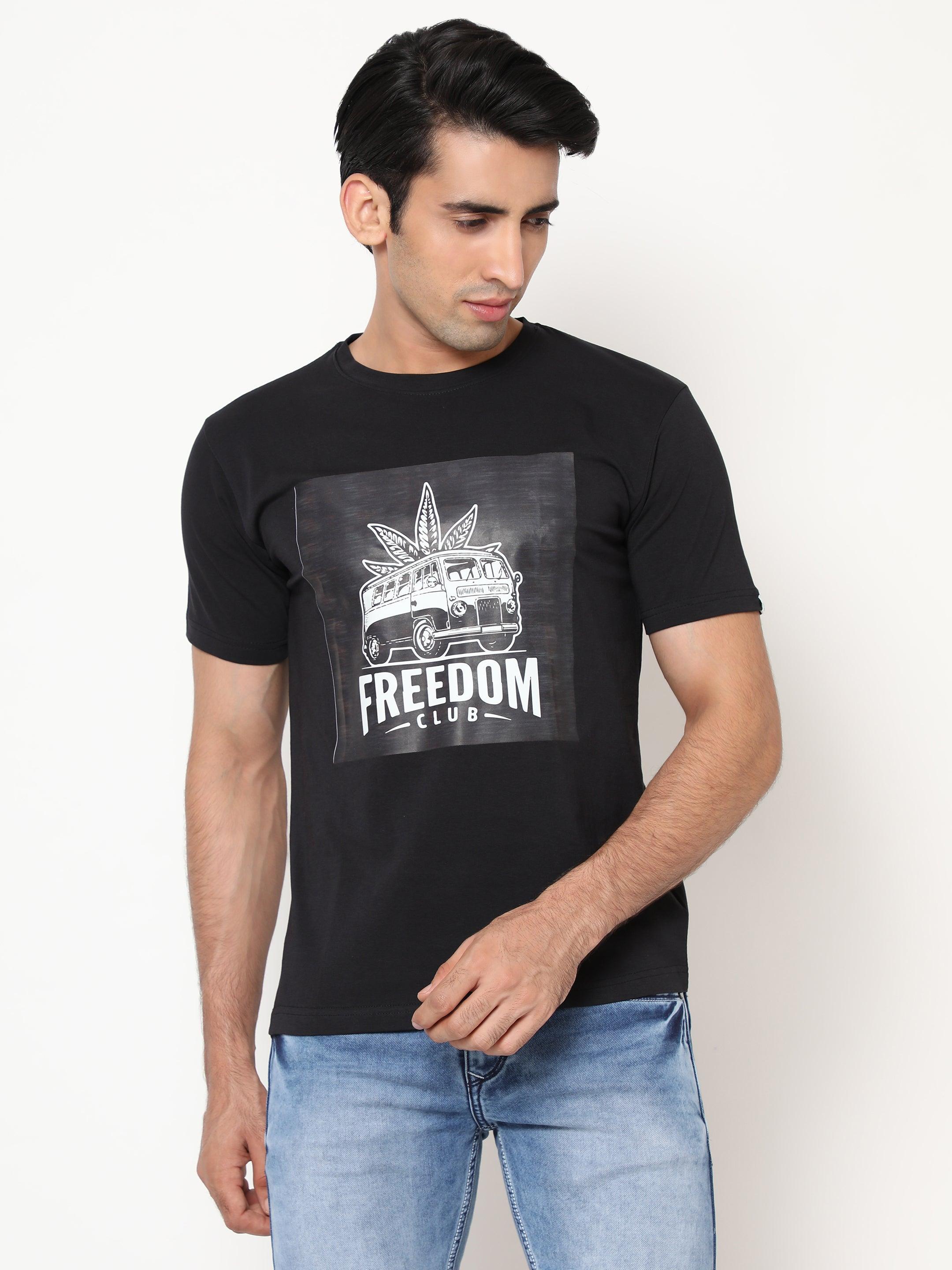 Hemp- TSHIRT- PRINT-FREEDOM - Cannabie