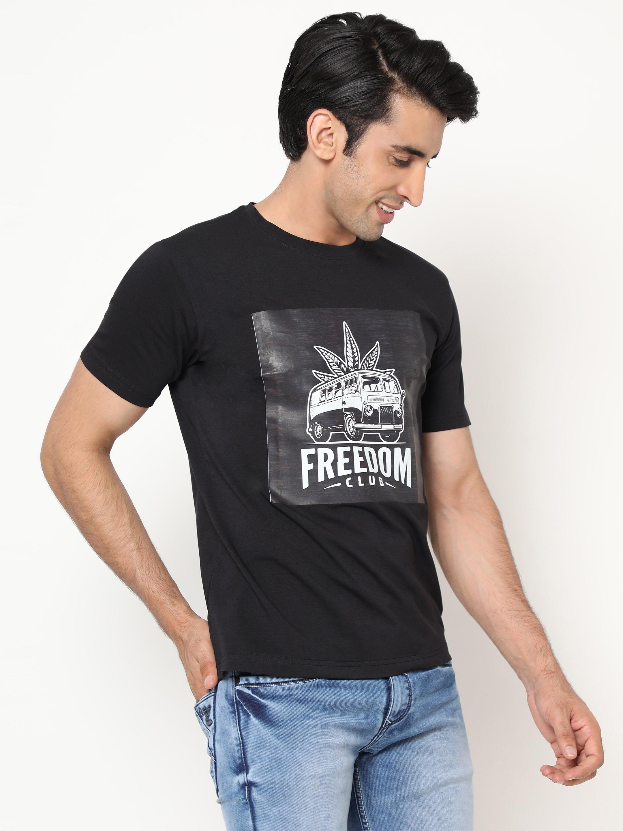 Hemp- TSHIRT- PRINT-FREEDOM - Cannabie