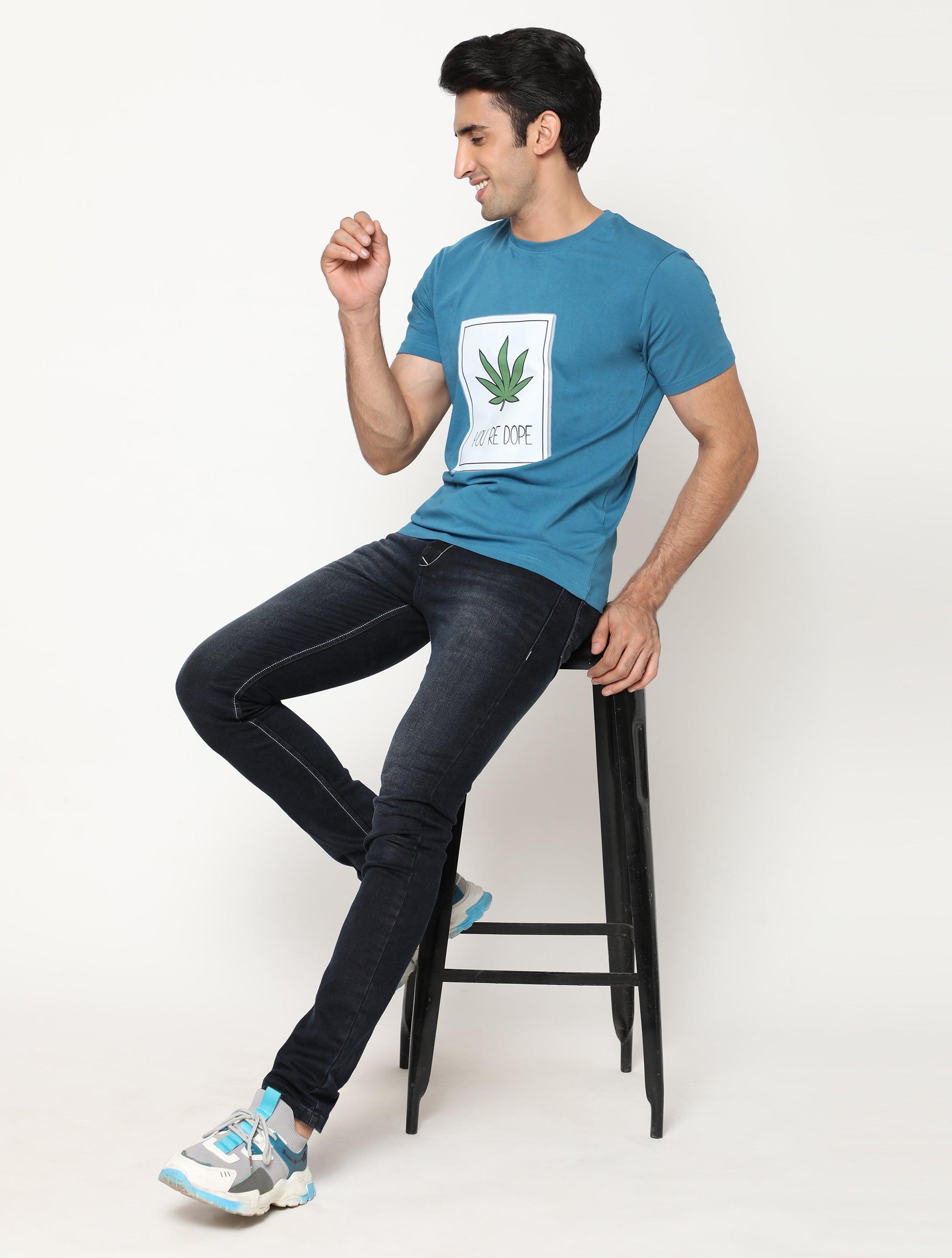 Hemp-TSHIRT-PRINT-YOU ARE DOPE - Cannabie