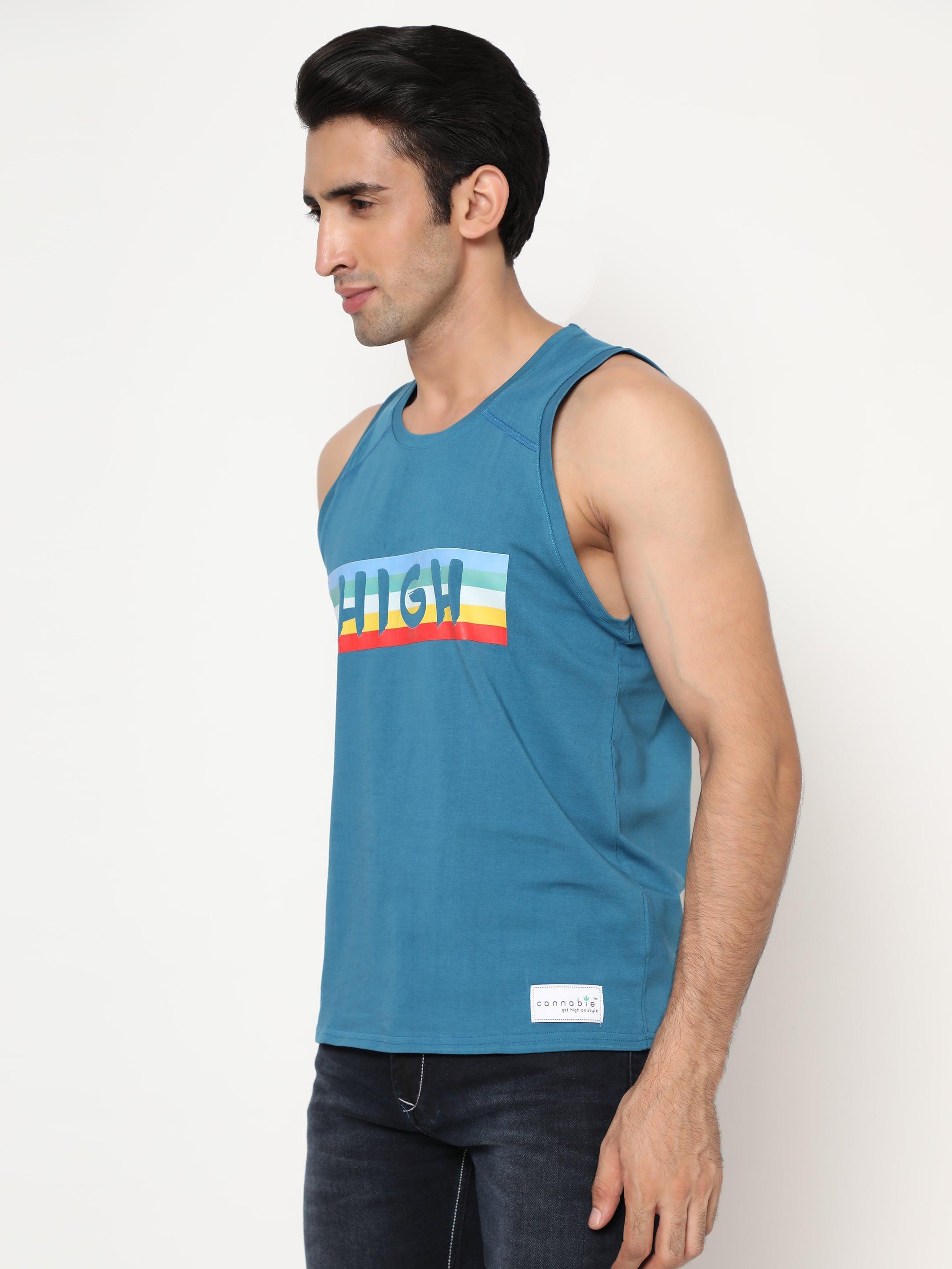 Hemp-VEST-PRINT-CANNABIE - Cannabie