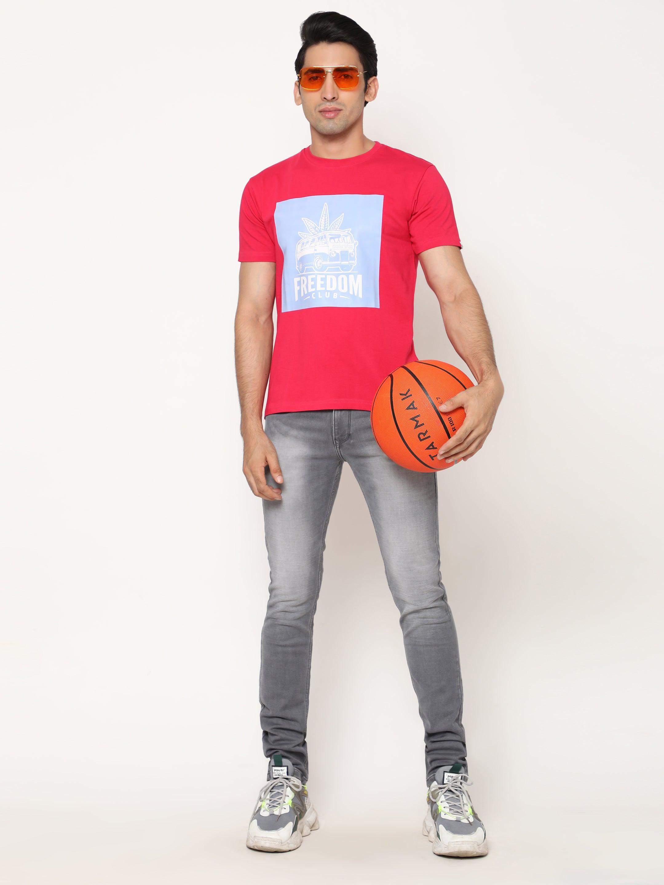 Hemp- TSHIRT- PRINT-FREEDOM - Cannabie