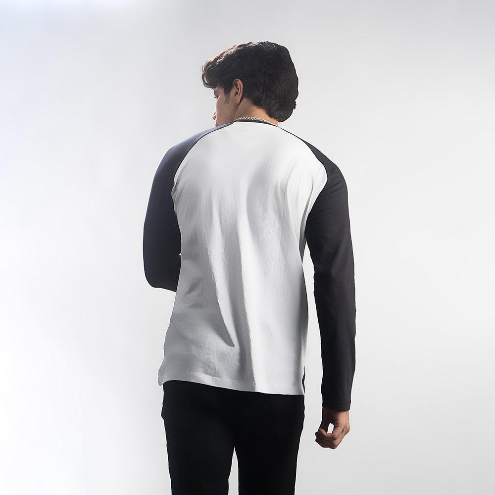Men's Hemp Fullsleeves Tshirt White - Cannabie