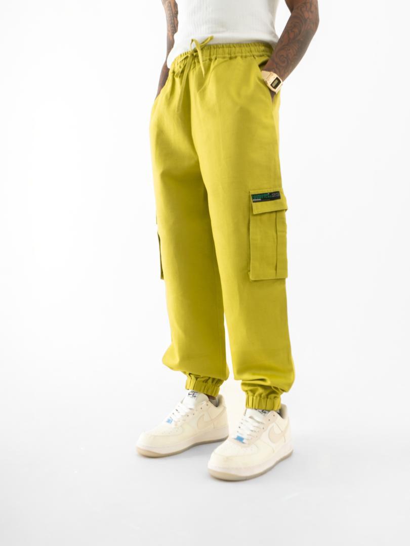 Cargo Straight Fit Pants Green