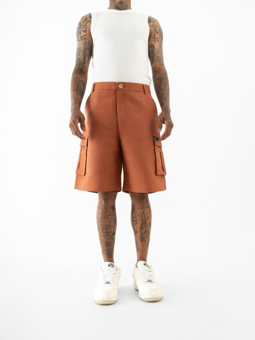 Cargo Shorts Brick Red
