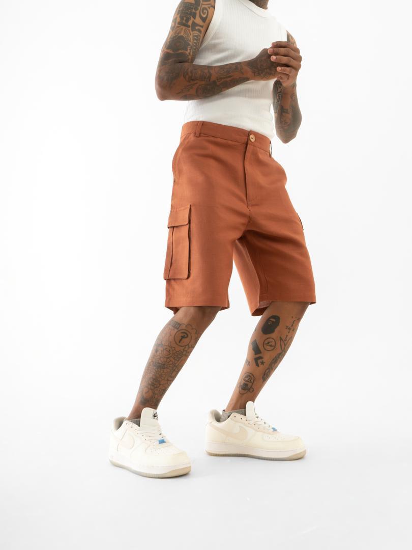 Cargo Shorts Brick Red
