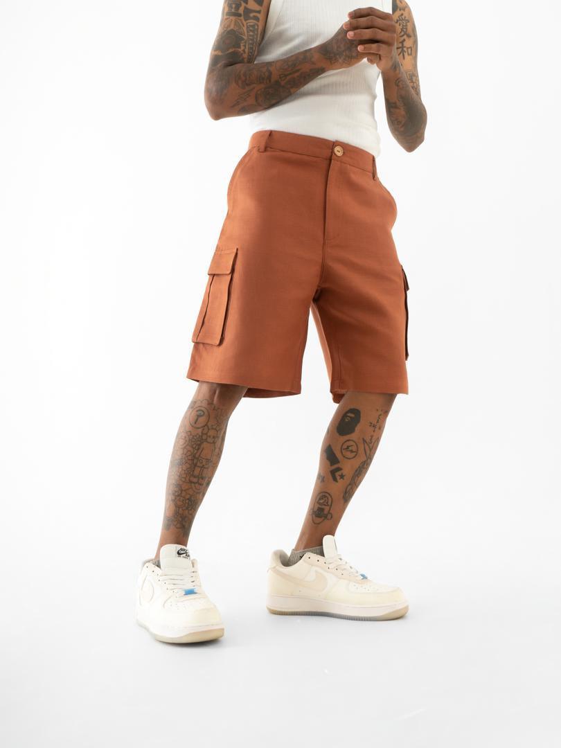 Cargo Shorts Brick Red