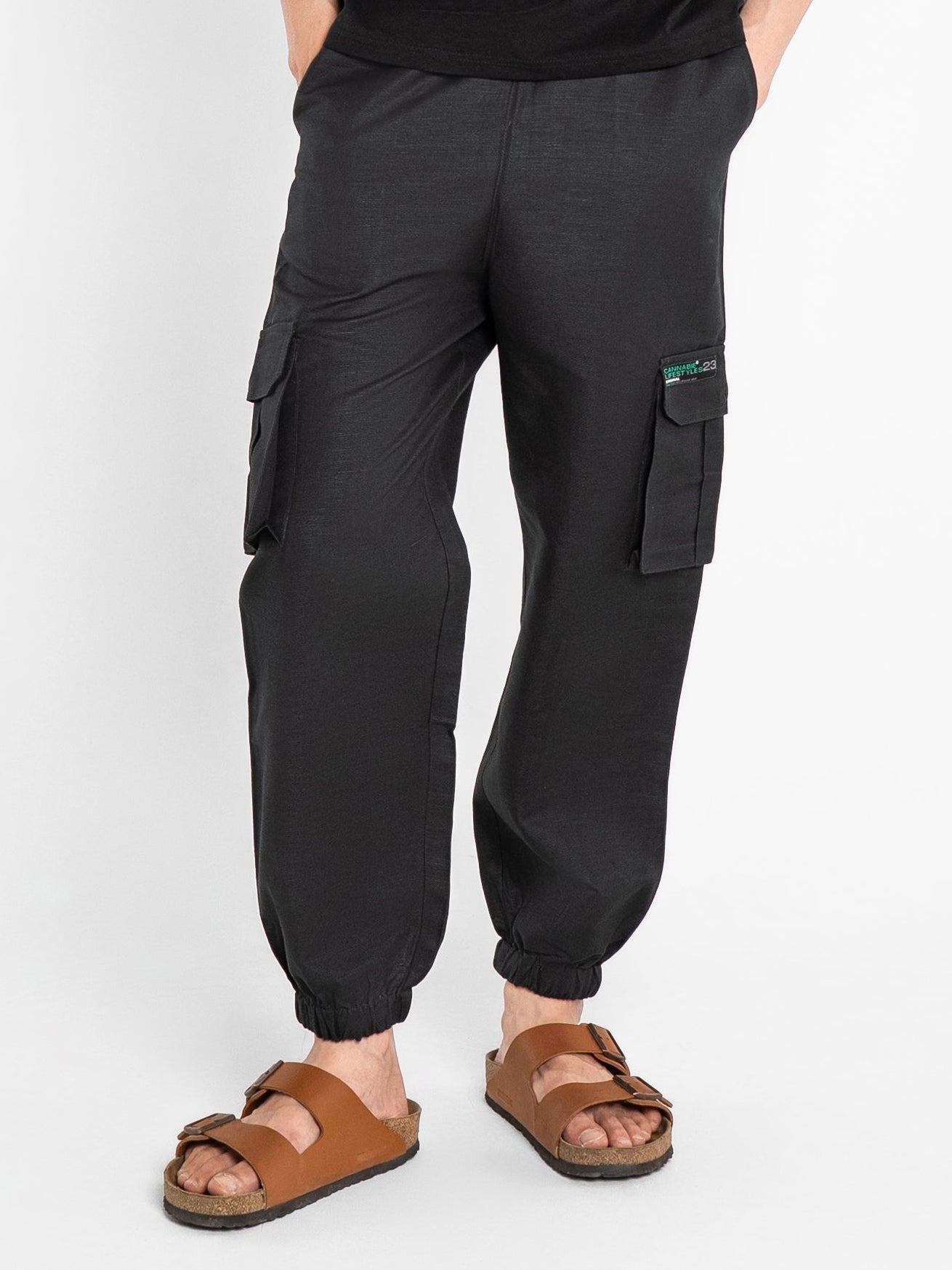 Cargo Joggers Black