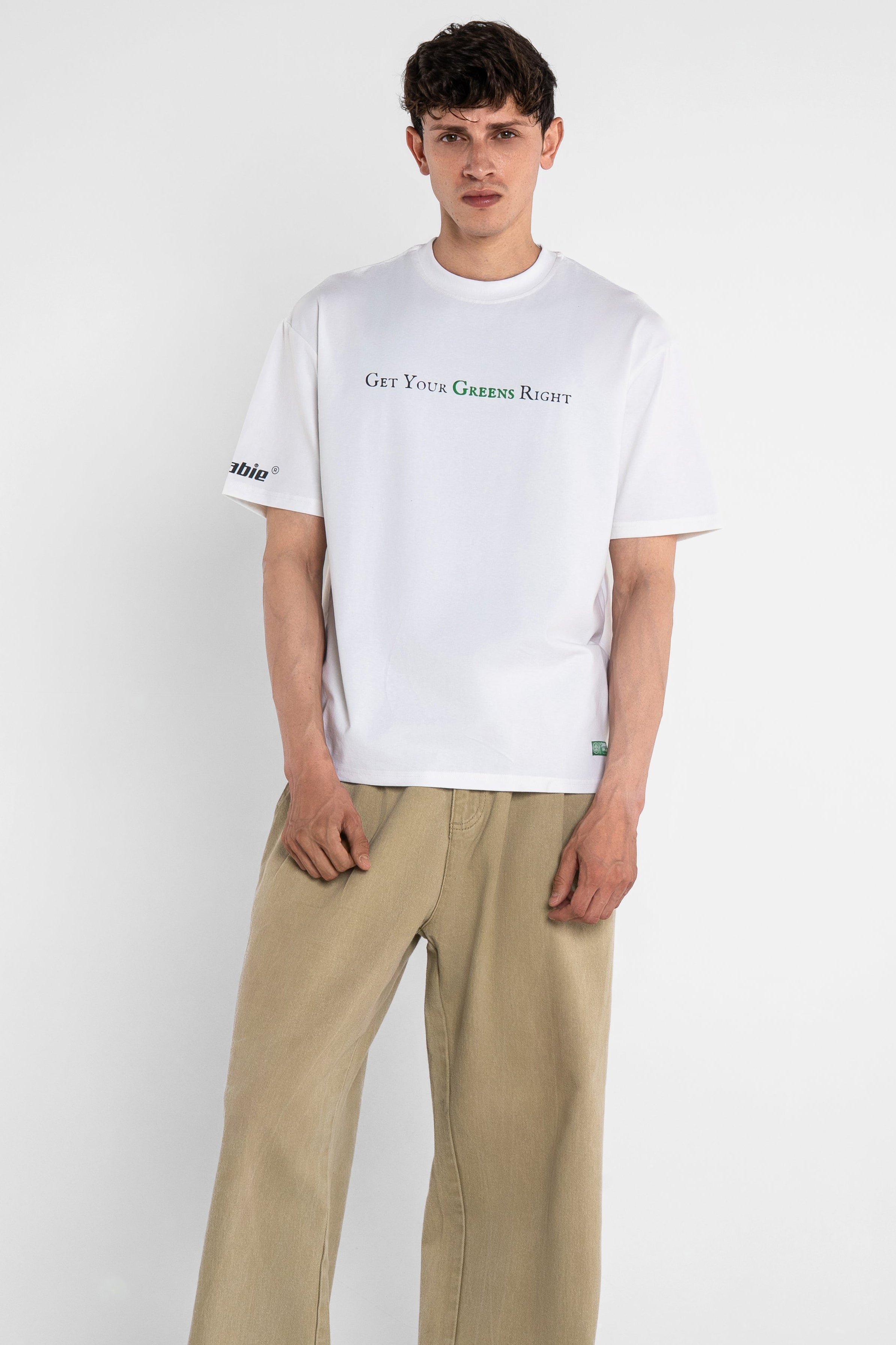 Get Your Greens Hemp T-shirt White