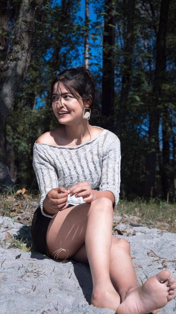 Robe Twist Crop Top White